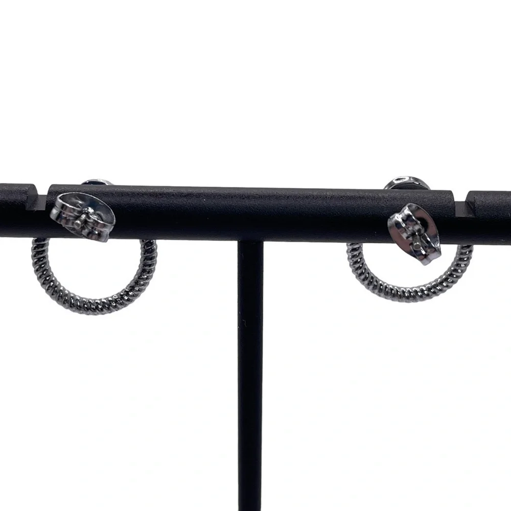 Paul Hewitt circular rope earrings New in Pouch